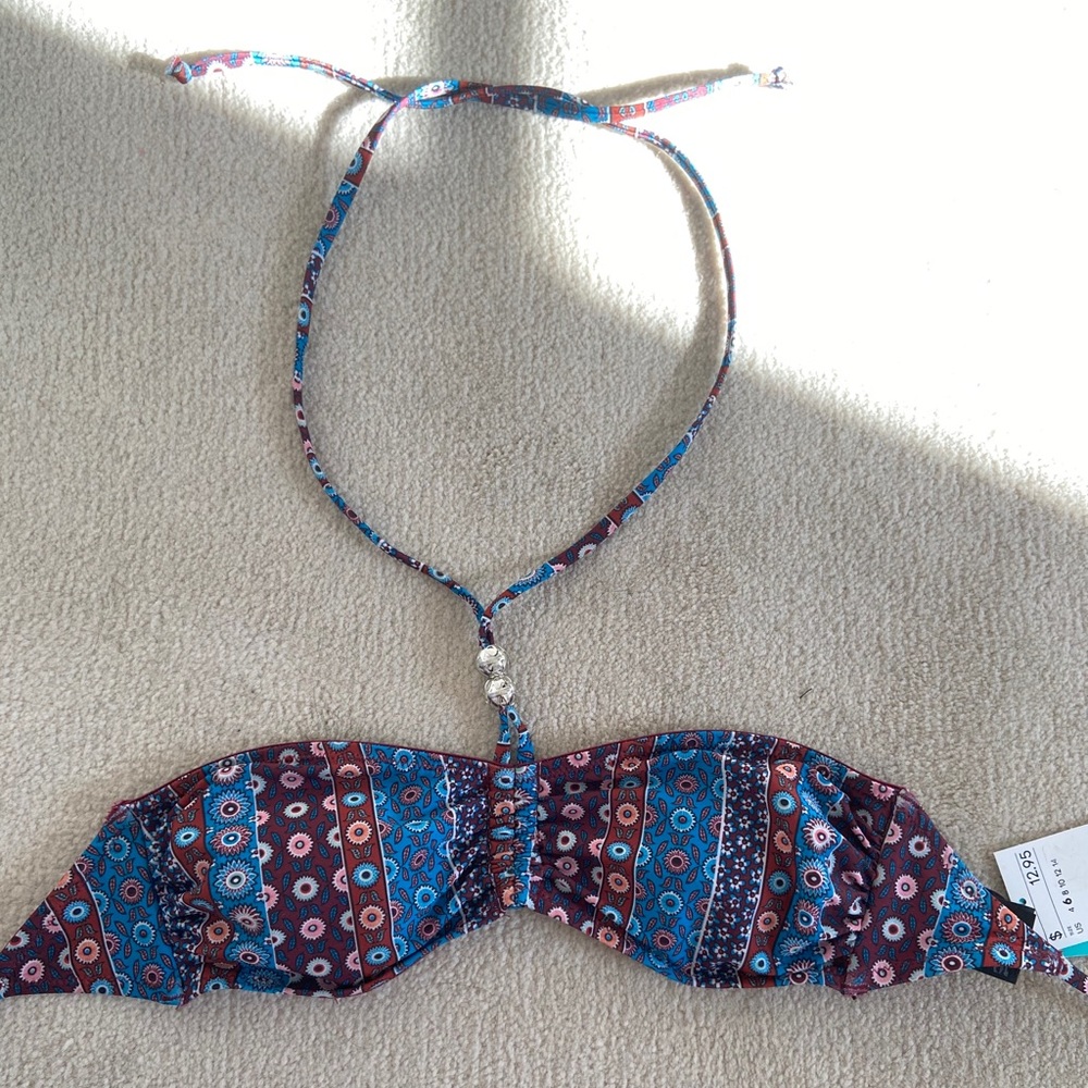 H&M Printed Bikini Top